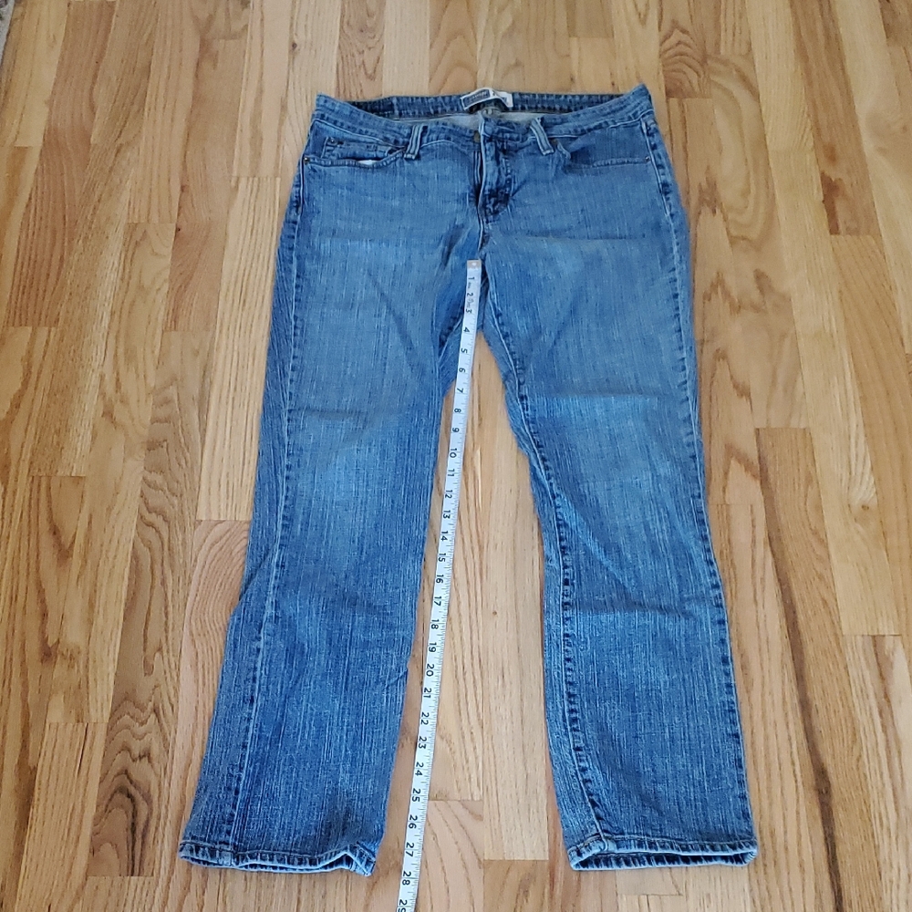 Signature by Levi Strauss Women's Straight Leg Blue Jeans
